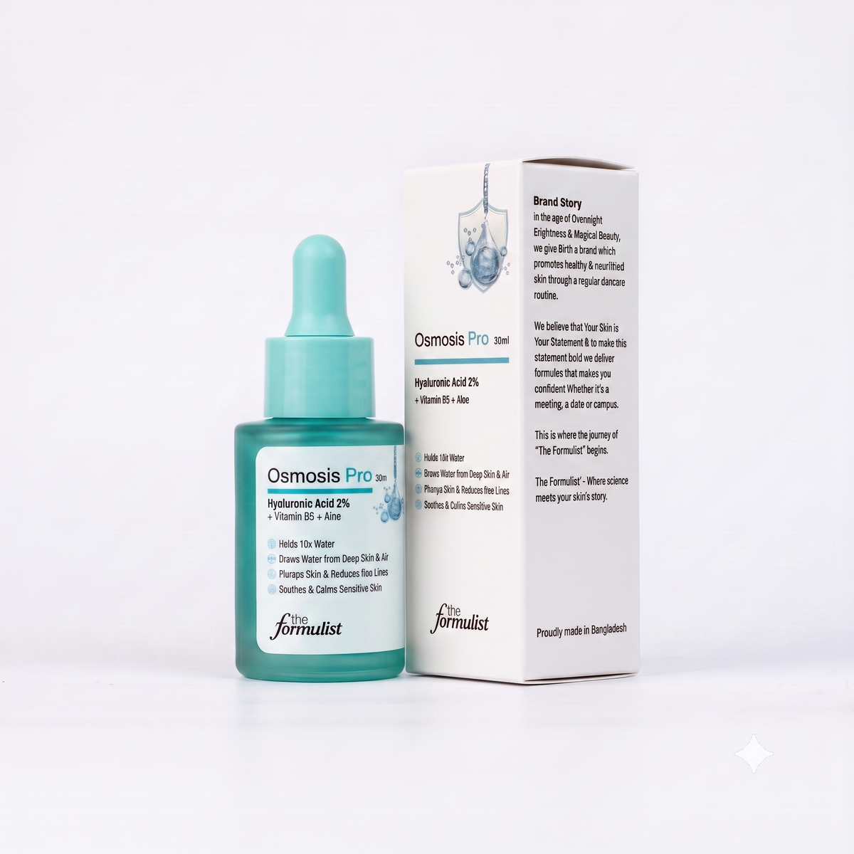Osmosis Pro | Hyaluronic Acid 2% + Vitamin B5 + Aloe leaf extract