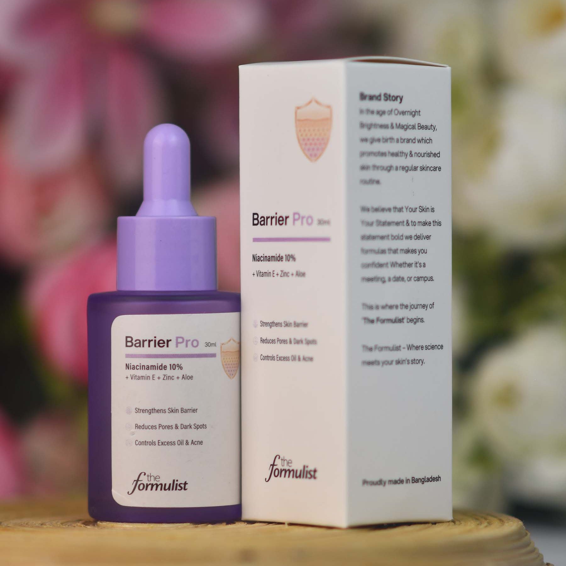 Barrier Pro | Niacinamide 10% + Vitamin E+ Zinc + Aloe leaf Extract