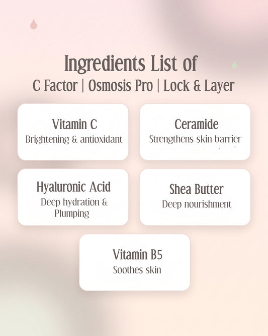 Glow & Hydration Lock Set | Bright, Hydrated Skin with Antioxidant Protection