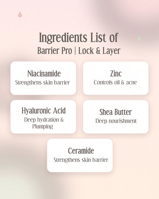 Weak Barrier Repair Combo | Pore Minimize, Repairs & Protects Weak Skin Barrier