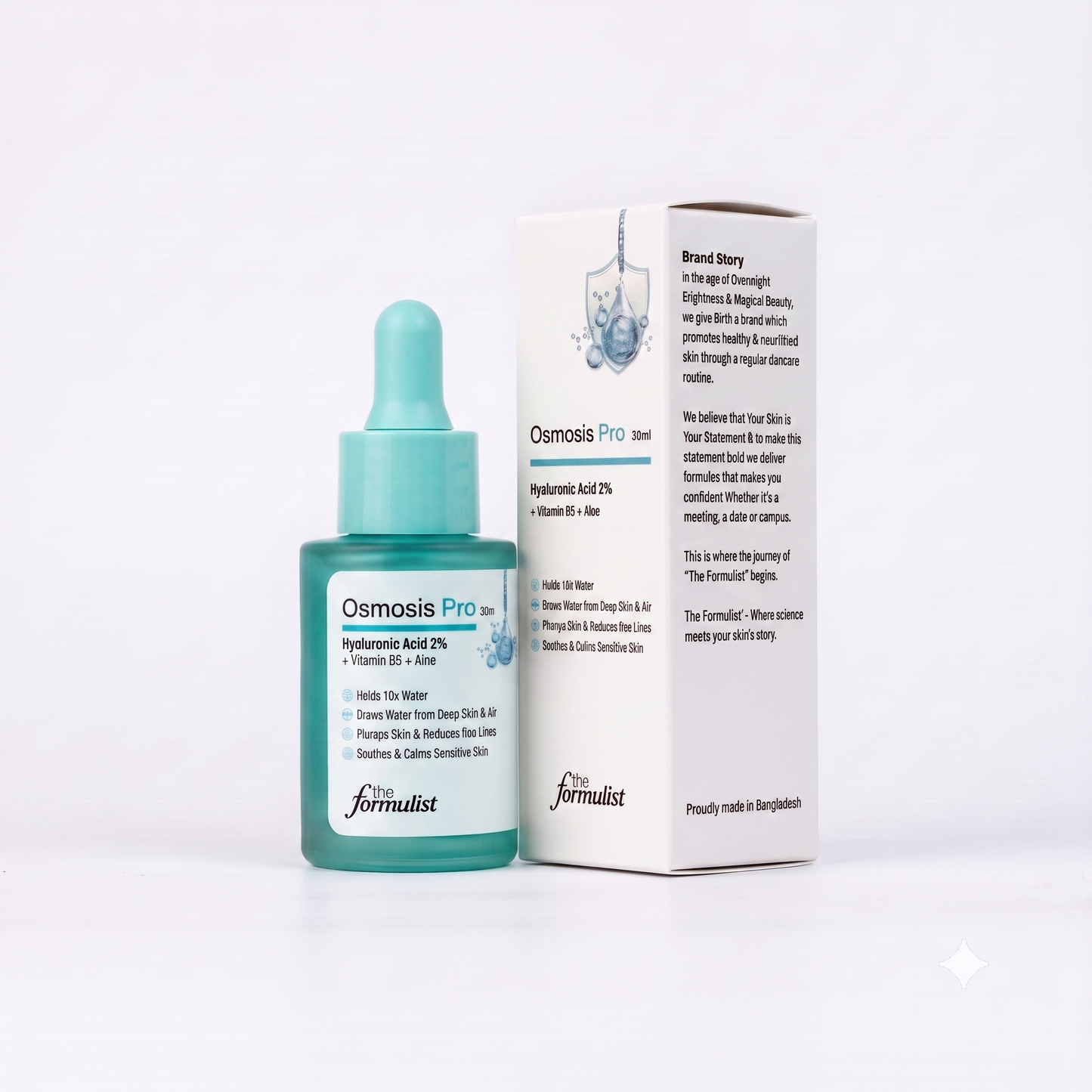 Osmosis Pro | Hyaluronic Acid 2% + Vitamin B5 + Aloe leaf extract