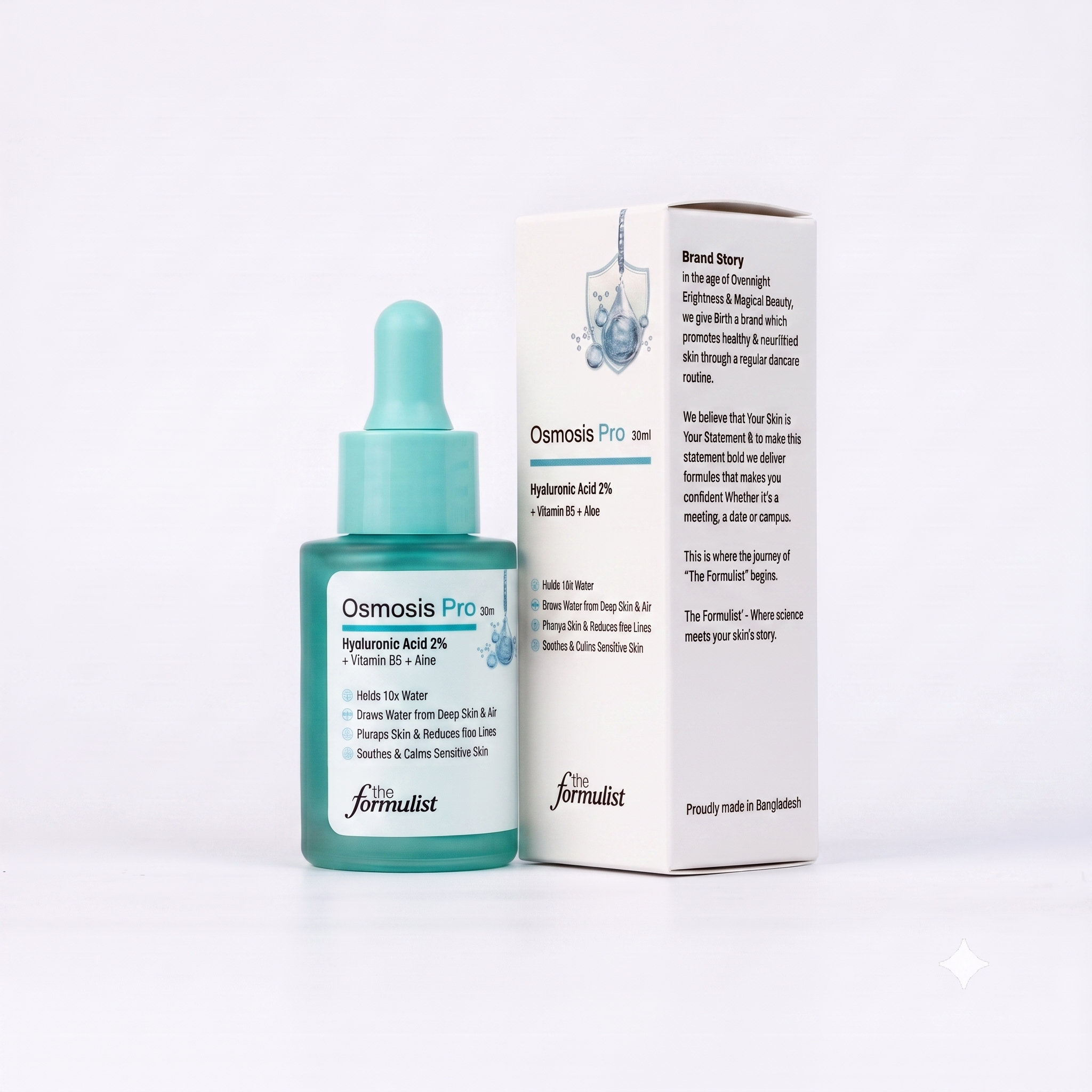 Osmosis Pro | Hyaluronic Acid 2% + Vitamin B5 + Aloe leaf extract